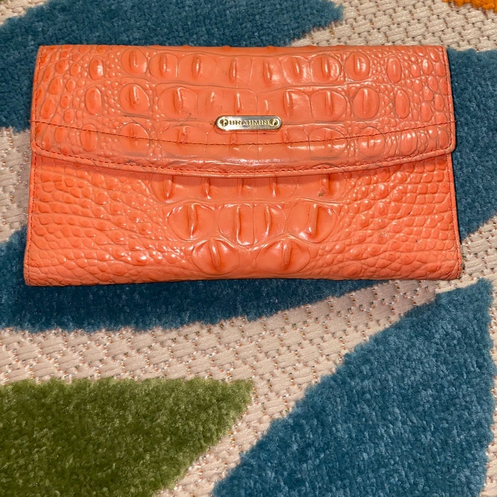 Brahmin checkbook wallet